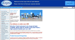 Desktop Screenshot of expotools.com